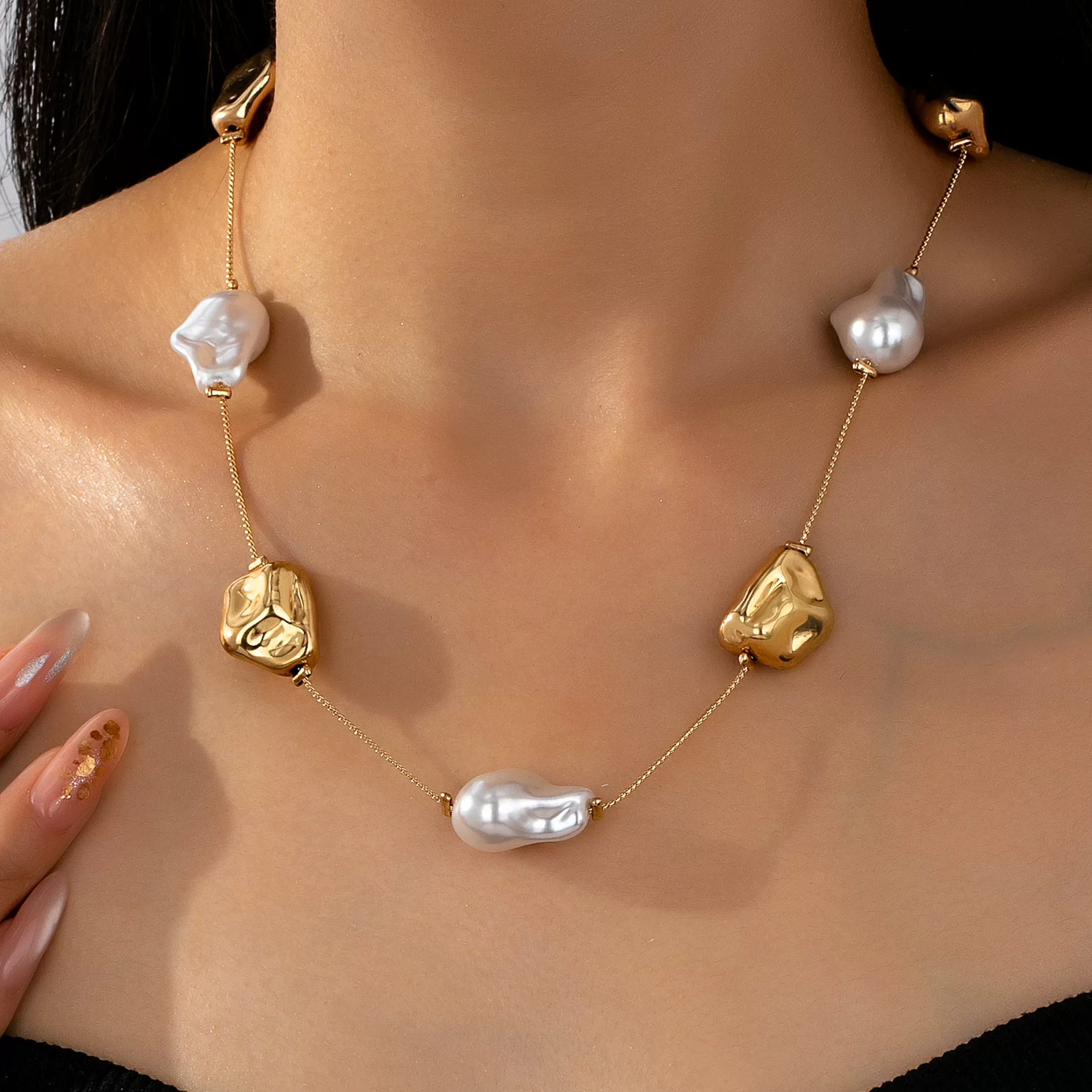 Imitation Pearl Chain
