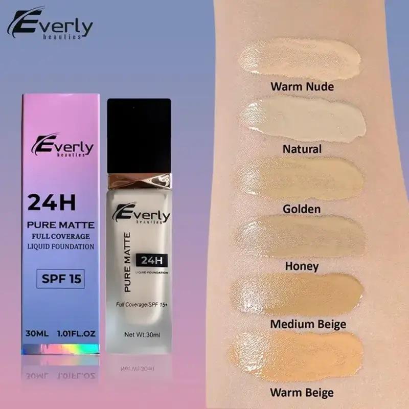 Everly Beauties Pure Matte Full Coverage Foundation